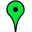Green pin: Most Central